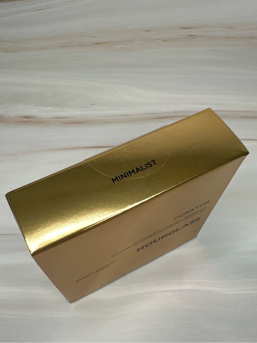 Hourglass Curator Eyeshadow Palette Minimalist Gold Compact New w/ Box - Picture 10 of 11